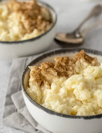 Creamy Vanilla Rice Pudding