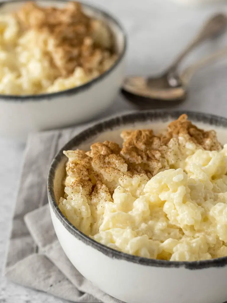 Creamy Vanilla Rice Pudding
