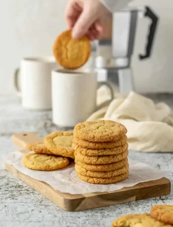 Soft Chewy Vanilla Cookies