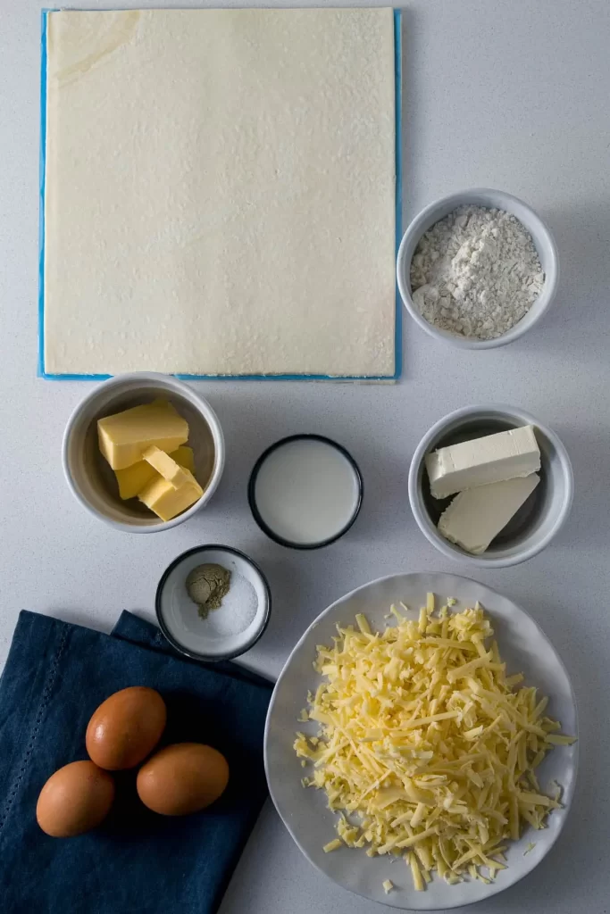 Mini Cheese Rolls Ingredients